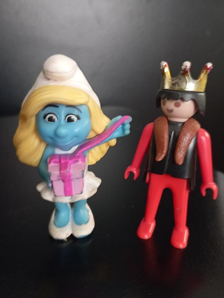 391) Smurfin, Verzamelen, Smurfen, Gebruikt, Poppetje, Figuurtje of Knuffel, Smurfin, Ophalen of Verzenden
