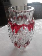 Val St-Lambert rode witte vaas getekend, Antiek en Kunst, Ophalen