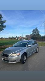 VOLVO V50 || 2.0D - 136PK || 2008, Auto's, Voorwielaandrijving, Zwart, 4 cilinders, Leder