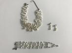 Prachtige trouwjuwelen: ketting, armband en oorringen, weini, Kleding | Dames, Trouwkleding en Trouwaccessoires, Ophalen of Verzenden
