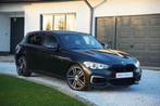 BMW F20 M140i - 2019 - HARMANKARDON / NAVIPRO / KEYLES / LED, Autos, Cuir, Euro 6, Entreprise, Noir