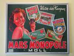 Poster Old Mars Monopole Moll encadré, Enlèvement ou Envoi, Utilisé, Autres types