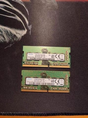 Ddr4 2666mhz 2x8GB never used, Informatique & Logiciels, Neuf, DDR4, Enlèvement, Laptop