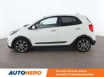 Kia Picanto 1.0 TGDI X Line (bj 2019), Auto's, Kia, Voorwielaandrijving, USB, Gebruikt, Wit