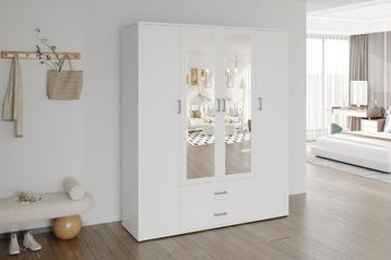 RX Kleerkast Model Marc met spiegels  +Gratis Levering, Enlèvement, Neuf