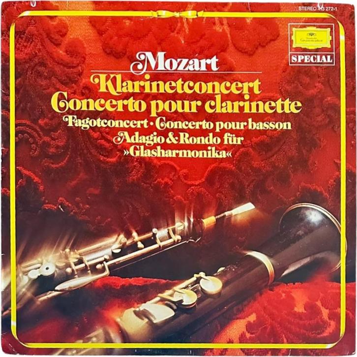 Mozart — Concerten voor klarinet en fagot/Adagio & Rondo, Cd's en Dvd's, Vinyl | Klassiek, Gebruikt, Classicisme, Overige typen