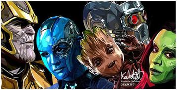 Plexi frames - Guardians of the Galaxy: set van 2 stuks