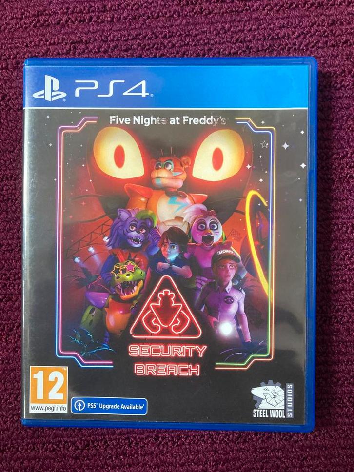 Five Nights At Freddy's: Security Breach, Games en Spelcomputers, Games | Sony PlayStation 4, Zo goed als nieuw, Overige genres