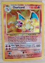 Charizard Base Set - 1999 Pokémon Card 4/102 Holo Rare!, Ophalen of Verzenden, Gebruikt, Losse kaart, Foil