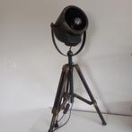Vintage staande lamp in filmspot-stijl – 90 cm, Ophalen, Zo goed als nieuw