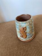 Mooie, handgemaakte beker in aardewerk 'Bouffioulx', Enlèvement ou Envoi