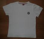 T-shirt blanc Roland Garros (116), Comme neuf, Roland Garros, Garçon ou Fille, Chemise ou À manches longues