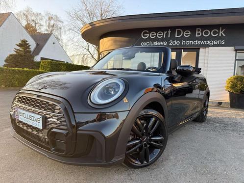 MINI Cooper Cabrio Cabriolet AUT/JCW PACK/NAVI/17"ALU BLACK, Auto's, Mini, Bedrijf, Te koop, Cabrio, ABS, Airbags, Airconditioning