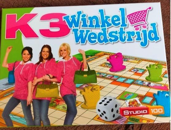 K3 winkelwedstrijd Spel Studio 100 Gezelschapsspel Speelgoed, Hobby en Vrije tijd, Gezelschapsspellen | Bordspellen, Zo goed als nieuw