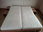 bed met lattoflex en matrassen  2 x 90 cm, Ophalen, Gebruikt, 90 cm, Tweepersoons