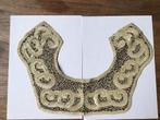 Prachtige antieke pailettenkraag, Ophalen of Verzenden, Dames, Onbekend
