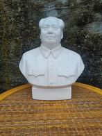 Vintage porselein buste MAO ZEDONG, Utilisé, Enlèvement ou Envoi