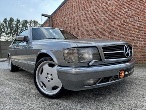 Mercedes 500 SEC "OLDTIMER" Full-option/gekeurd/V8/1988, Auto's, Mercedes-Benz, Bedrijf, Te koop, S-Klasse, ABS, Airbags, Airconditioning
