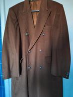 Westbury Bruine overjas voor heren van pure wol 50, Ophalen, Bruin, Maat 48/50 (M), Westbury