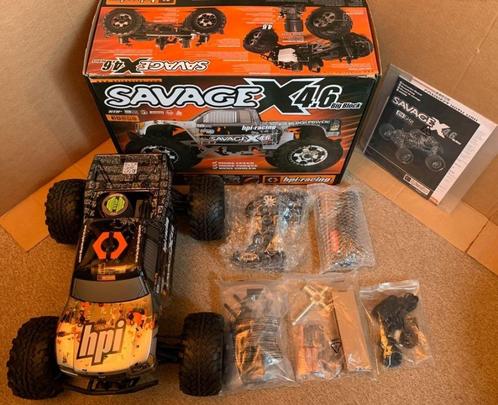 Voiture thermique HPI Savage X4.6 BigBlock RTR NEUF 109083, Hobby en Vrije tijd, Modelbouw | Radiografisch | Auto's, Nieuw, Auto offroad