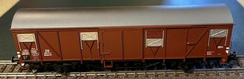 2847. DB H0 Märklin overdekte auto., Hobby en Vrije tijd, Modeltreinen | H0, Gebruikt, Wagon, Märklin, Ophalen of Verzenden