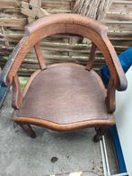 Chaise ou Fauteuil de bureau ancien en bois, Enlèvement