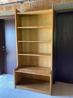 Prachtige massief eikenhouten boekenkast/bibliotheekkast, Huis en Inrichting, Kasten | Boekenkasten, Ophalen, Gebruikt, Eikenhout