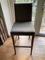 Chaise haute -style Flamant - assise en lin, Ophalen, Zo goed als nieuw, Hout, 90 cm of meer