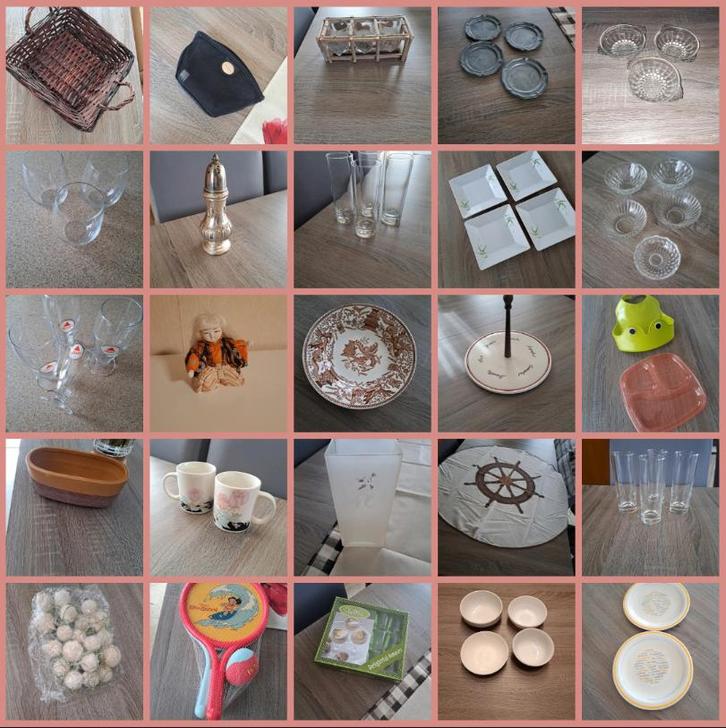 Pakketje Rommelmarkt, Diversen, Rommelmarktspullen, Zo goed als nieuw, Ophalen of Verzenden