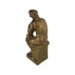 Bronze "Laurent de Medicis" d'Après Michel-Ange 19ème siècle, Antiquités & Art, Bronze, Enlèvement ou Envoi
