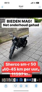 Sherco SM-R 50, Fietsen en Brommers, Brommers | Derbi, Ophalen, Zo goed als nieuw