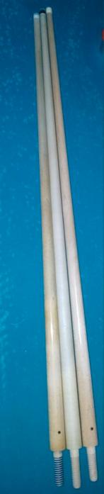 Topeindes te koop alle 3 11mm x2 en 10mm x1, Sport en Fitness, Biljarten en Poolen, Ophalen