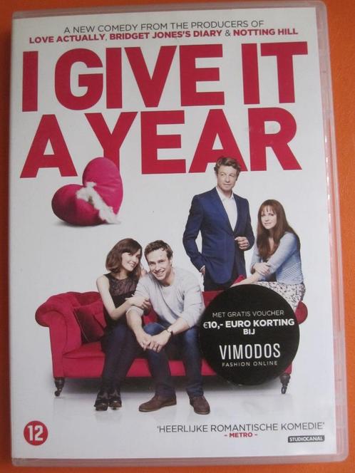 I Give it a Year (2012), Cd's en Dvd's, Dvd's | Komedie, Zo goed als nieuw, Romantische komedie, Vanaf 12 jaar, Ophalen of Verzenden