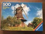 Puzzel Ravensburger 500 stukjes Windmolen, Ophalen of Verzenden, 500 t/m 1500 stukjes, Gebruikt, Legpuzzel