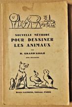 Nouvelle méthode pour dessiner les Animaux - 1940 - 2e éd., Hobby & Loisirs créatifs, Livre ou Guide, Utilisé, Enlèvement ou Envoi