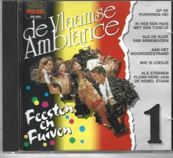CD De Vlaamse Ambiance - Feesten En Fuiven 1, Enlèvement ou Envoi, Comme neuf, Pop