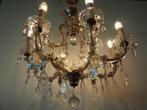 Marie Therese luster – Franse kroonluster, 19e eeuw, Ophalen of Verzenden, Gebruikt, Glas