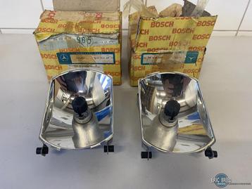 NOS mistlampreflector L+R voor Mercedes-Benz W116