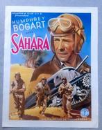 HUMPHREY BOGART "SAHARA" 1943 affiche ancienne, Zo goed als nieuw, Rechthoekig Staand, Film en Tv