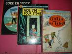 Tintin/Tintin comics 3 albums en français en moins bon état, Livres, BD, Plusieurs BD, Herge, Utilisé, Envoi