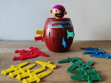 Pop Up Pirate - Gezelschapsspel, Hobby en Vrije tijd, Gezelschapsspellen | Overige, Een of twee spelers, Ophalen, Gebruikt, Tomy