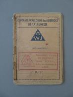 1957 - 1960 AWJ Auberges Walonne Jeunesse Hellesens reclame, Verzamelen, Foto's en Prenten, Verzenden, Zo goed als nieuw, 1940 tot 1960