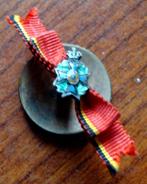 Mini knoopsgat ereteken, Verzamelen, Militaria | Algemeen, Verzenden, Overige soorten, Embleem of Badge