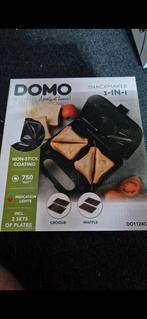 Domo croque wafel toestel nieuw, Ophalen of Verzenden