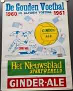 Suske en Wiske Vandersteen - Ginder-ale affiche 1960 Jerom, Gebruikt, Ophalen of Verzenden, Plaatje, Poster of Sticker, Suske en Wiske