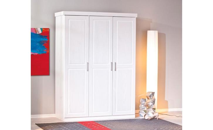 Massief grenen houten kledingkasten. Wit of Naturel, Huis en Inrichting, Kasten | Kleerkasten, Nieuw, 150 tot 200 cm, 100 tot 150 cm