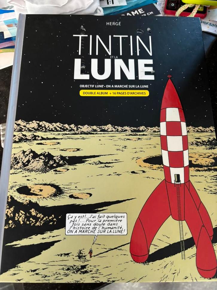 Tintin et la Lune – Double album collector, Livres, BD, Neuf, Une BD, Enlèvement ou Envoi