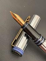 Waterman vulpen zilver blauw goud, Verzamelen, Ophalen of Verzenden, Zo goed als nieuw, Vulpen, Waterman
