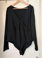 Body noir côtelé, manches longues, xxl /, Vêtements | Femmes, Grandes tailles, Enlèvement ou Envoi, Comme neuf