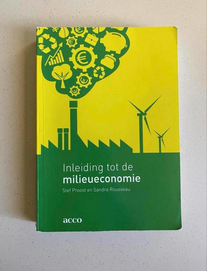 Stef Proost - Inleiding tot de milieueconomie, Boeken, Economie, Management en Marketing, Zo goed als nieuw, Ophalen